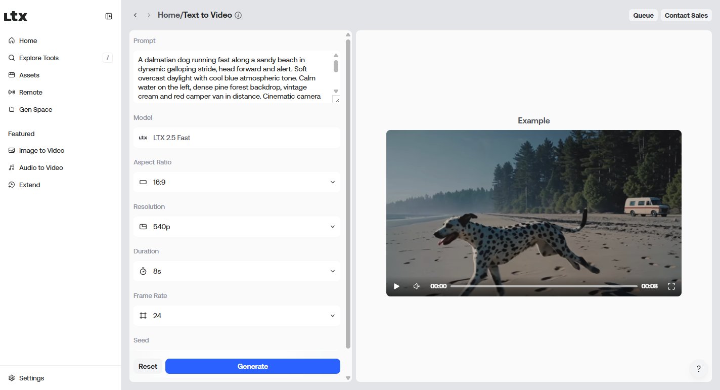 Text to Video: el prompt a la izquierda, el resultado a la derecha